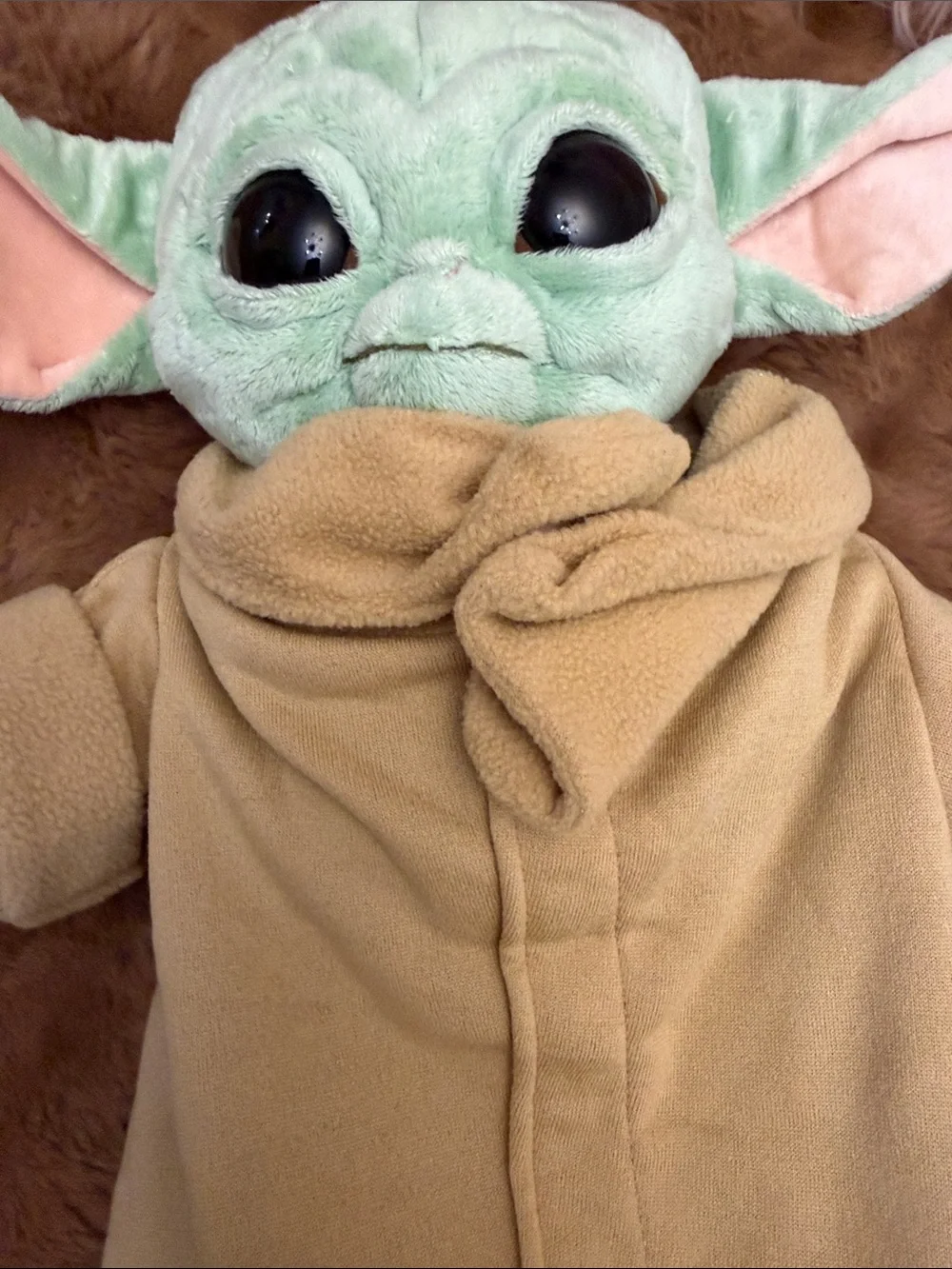 Build-A-Bear Grogu Plush - Green with Tan Robe